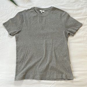 Reiss Ribbed T-Shirt in Egyptian Cotton
